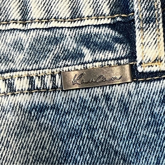 KanCan Jeans Womens Plus 16w Ripped Destroyed Frayed Hem Ankle Skinny Stretch - Picture 9 of 9